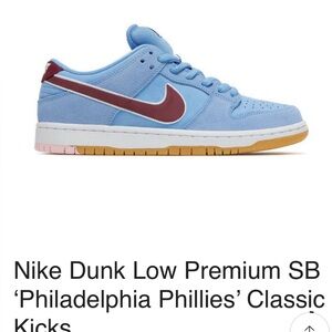 Nike Dunk Low Premium SB ‘Philadelphia Phillies’ Classic Kicks